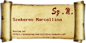 Szekeres Marcellina névjegykártya